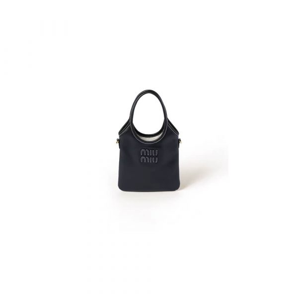 MIUMIU MINI IVY leather handbag(HIGH-END GRADE)
