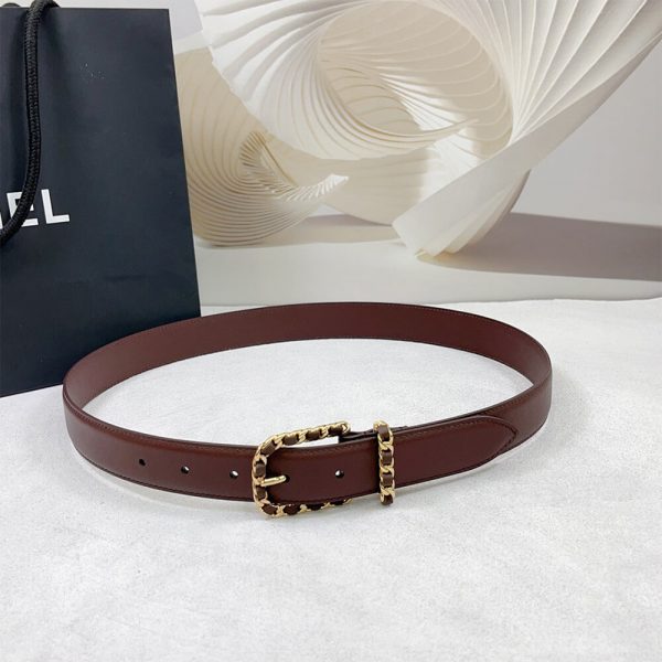 CHANEL 30mm belt