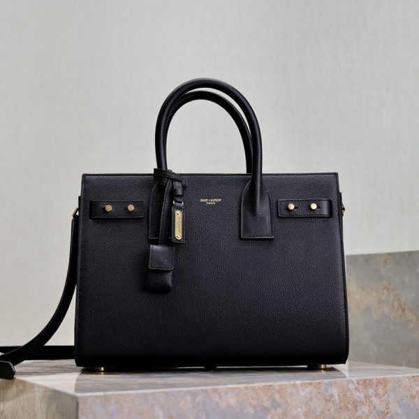 YSL SAC DE JOUR IN SUPPLE GRAINED LEATHER – SMALL(HIGH-END GRADE)