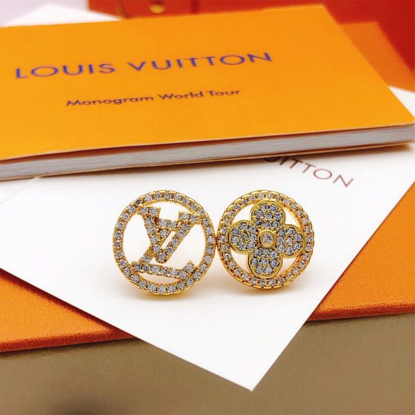 LOUIS VUITTON DIAMOND EARRINGS