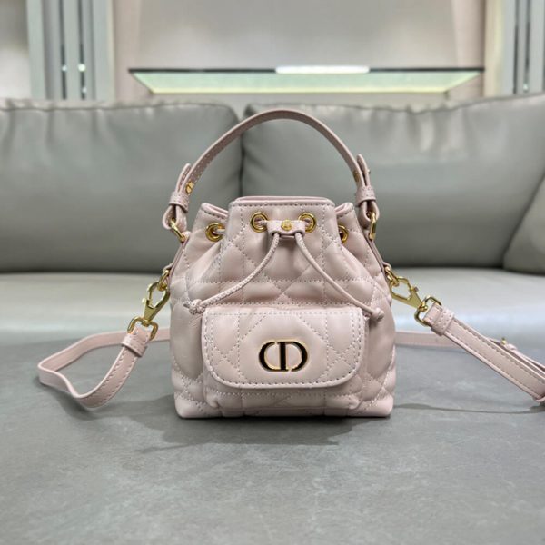 Dior Caro Nano Bucket Bag(HIGH-END GRADE)