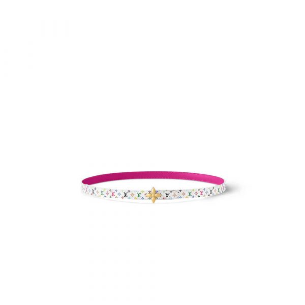LV x TM Mini Flowergram 15mm Reversible Belt(High-end Grade)