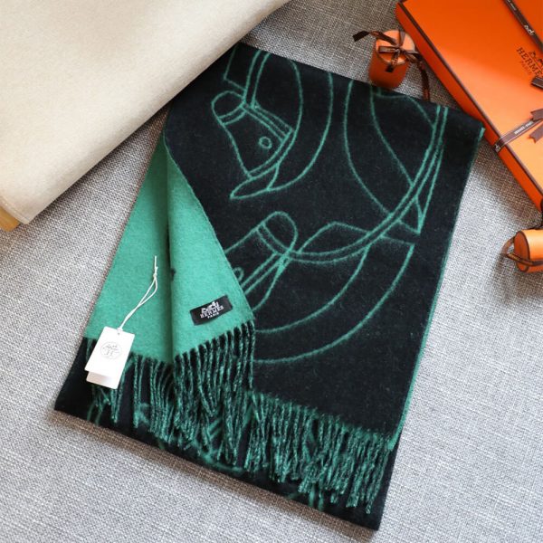 HERMES Casaque Entrelacs Equestres scarf