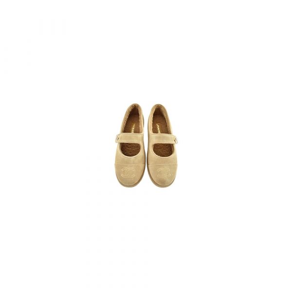 Chanel Shearling Fur Mary Jane