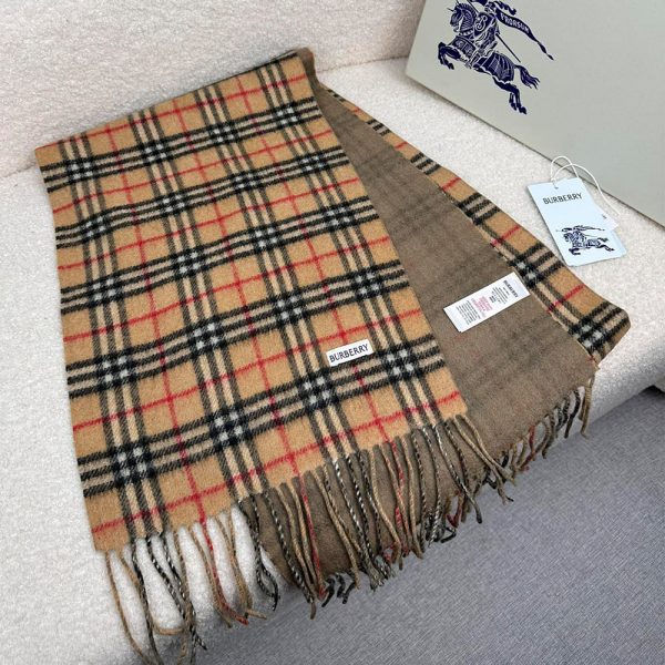 Burberry Check Cashmere Scarf