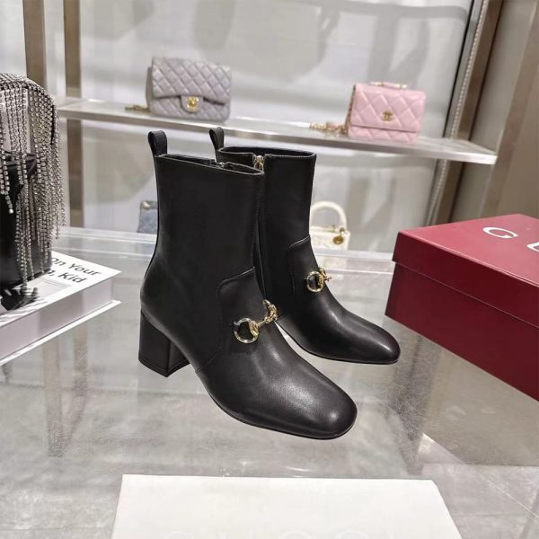 GUCCI Women’s ankle boot with Horsebit