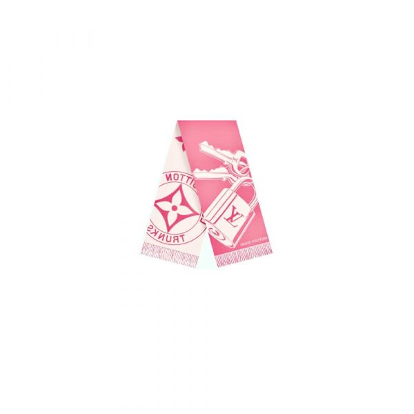 LV Lock And Keys Scarf