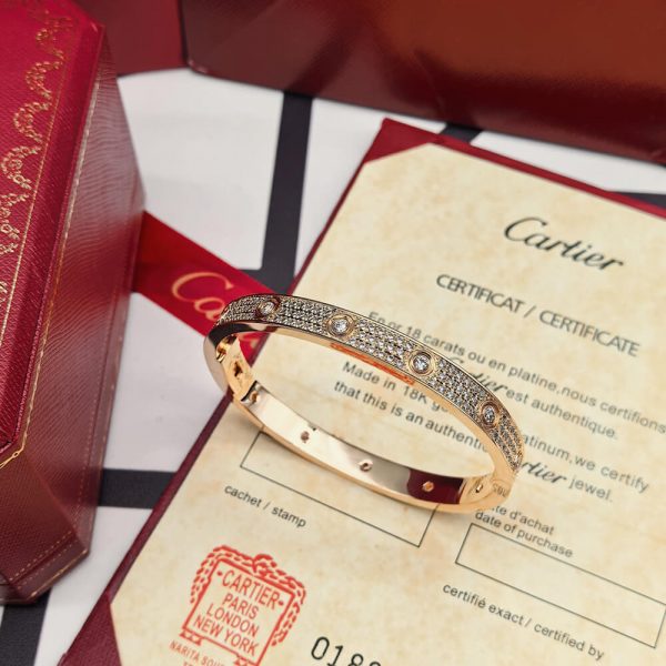 CARTIER LOVE bracelet, classic model