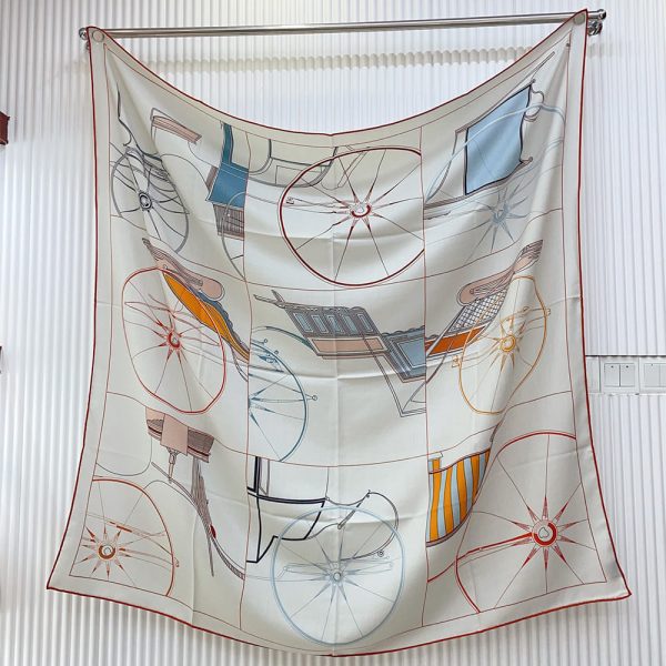 HERMES A Toute Berline ! shawl 140