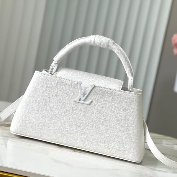 LV Capucines East-West MM(HIGH-END GRADE)