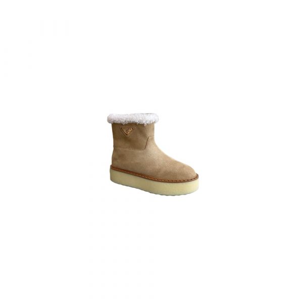 PRADA Suede booties