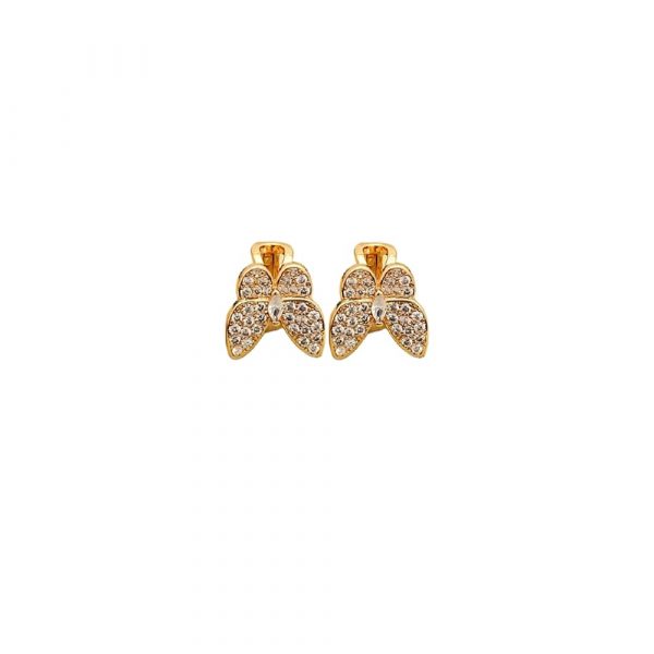 VCA Two Butterfly Earrings