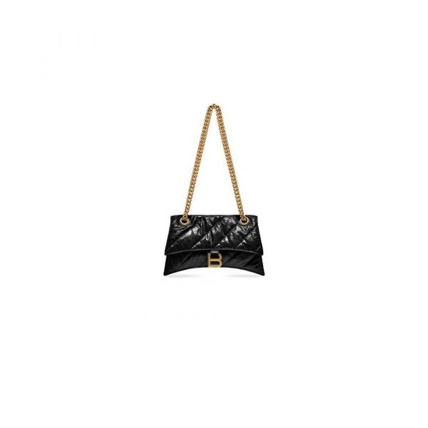 Balenciaga Women’s Crush Chain Bag Small(HIGH-END GRADE)