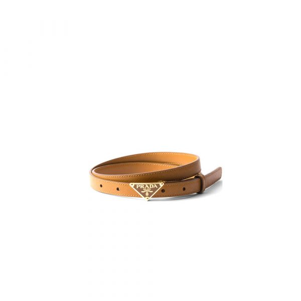 PRADA Saffiano leather belt