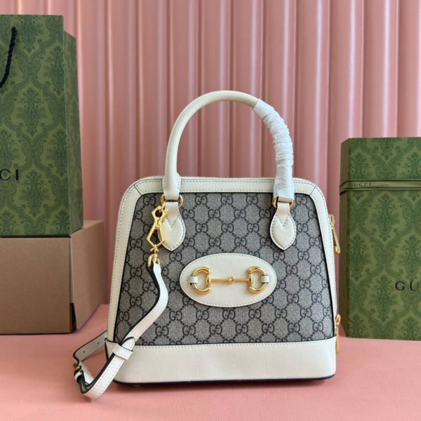 Gucci Horsebit 1955 Small Top Handle Bag(High-end Grade)