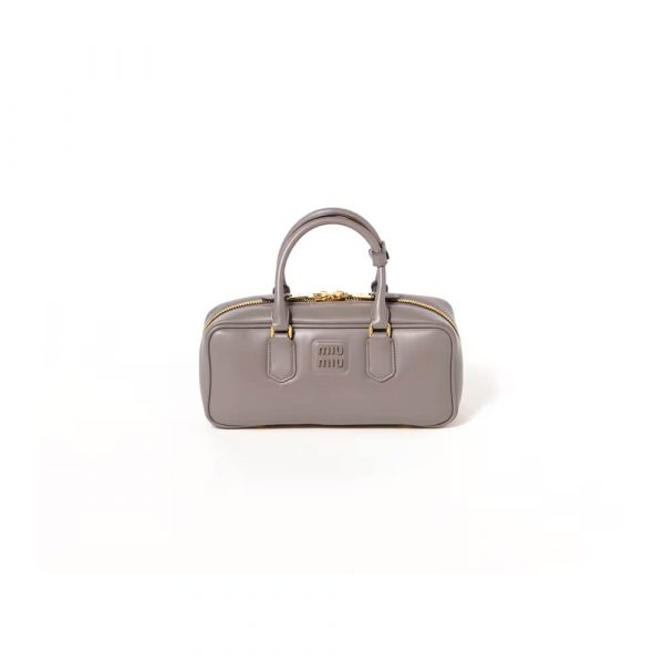 MIUMIU Large Arcadie Leather Bag(HIGH-END GRADE)