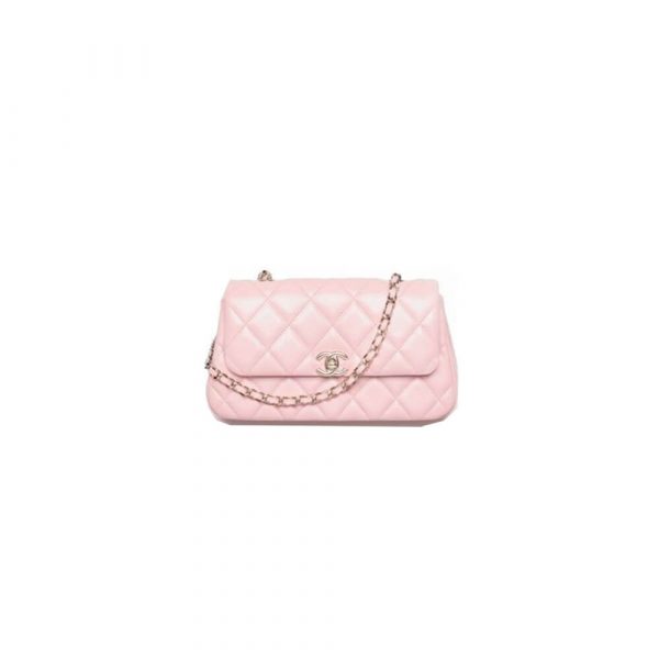 Chanel FLAP PHONE HOLDER WITH CHAIN(HIGH-END GRADE)