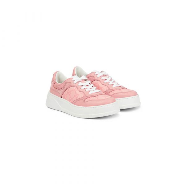 GUCCI Chunky B leather sneakers