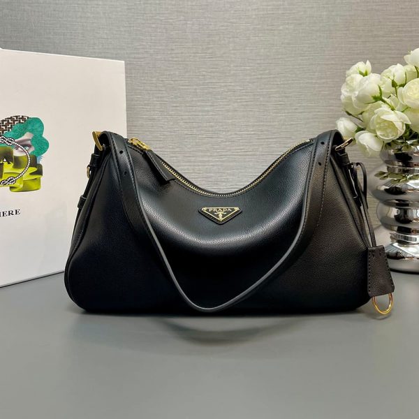 Prada Aimee medium leather shoulder bag
