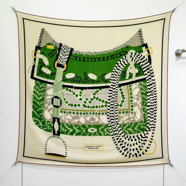 HERMES Montura de Gaucho shawl 140