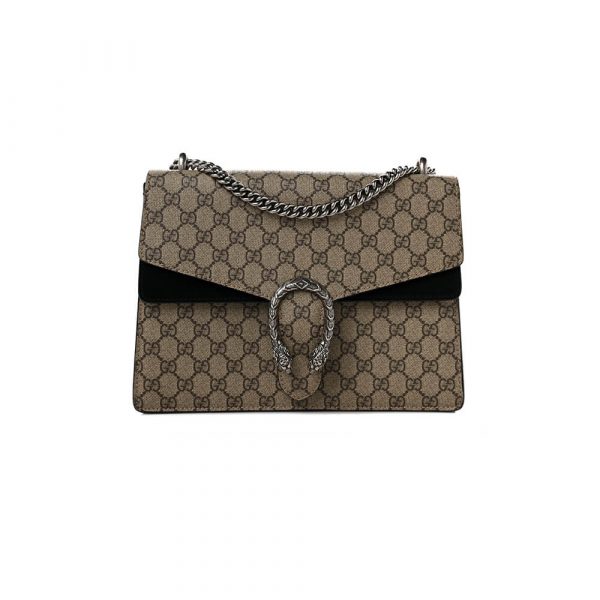GG Supreme Medium Dionysus Shoulder Bag