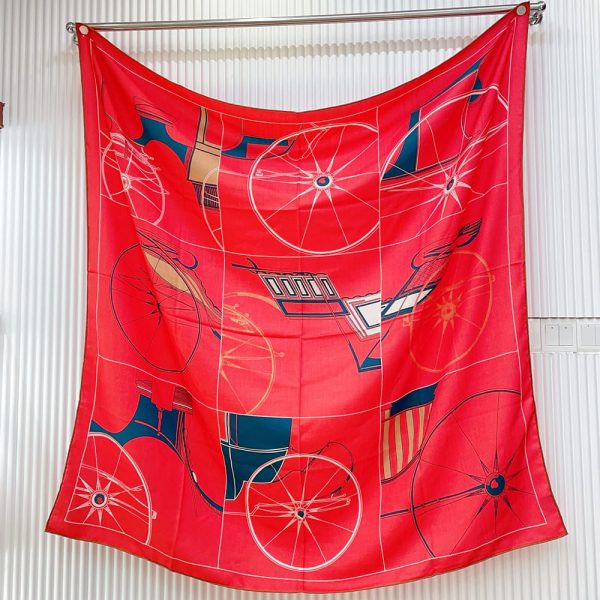 HERMES A Toute Berline ! shawl 140
