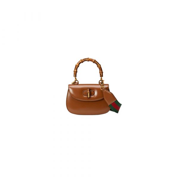 Gucci Bamboo 1947 medium top handle bag(TAX-FREE GRADE)