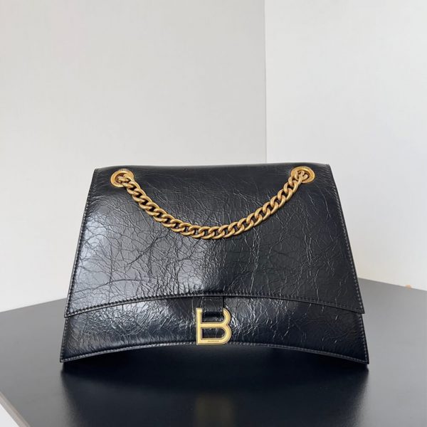Balenciaga Women’s Crush Chain Bag Medium(HIGH-END GRADE)