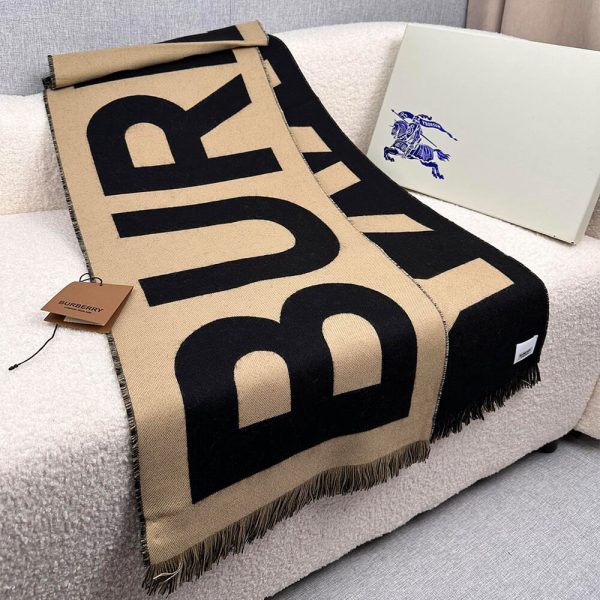 Burberry Check Cashmere Scarf