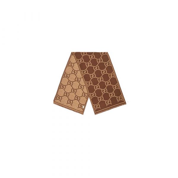 GUCCi GG wool scarf