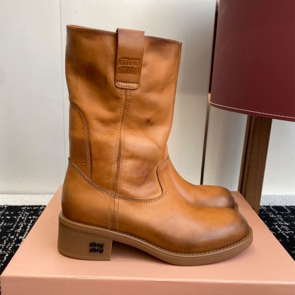 MiuMiu Leather boots