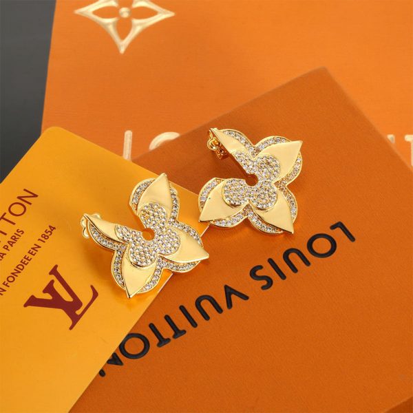 LV MEDAILLON EARRINGS