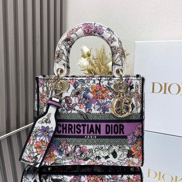 Medium Dioriviera Lady D-Lite Bag