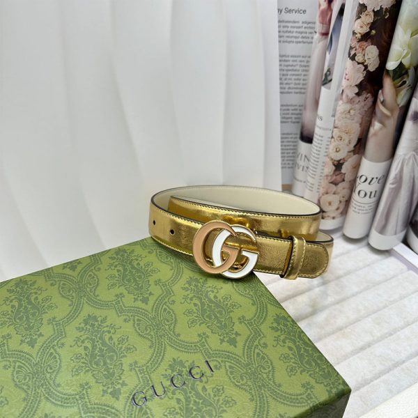 GUCCI GG Marmont thin belt
