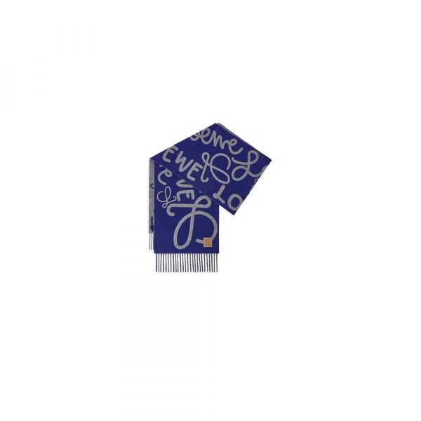 LOEWE Scarf in wool and cashmere