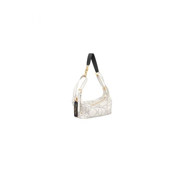 Dior Small D-Journey Bag in Two-Tone Calfskin(HIGH-END GRADE)