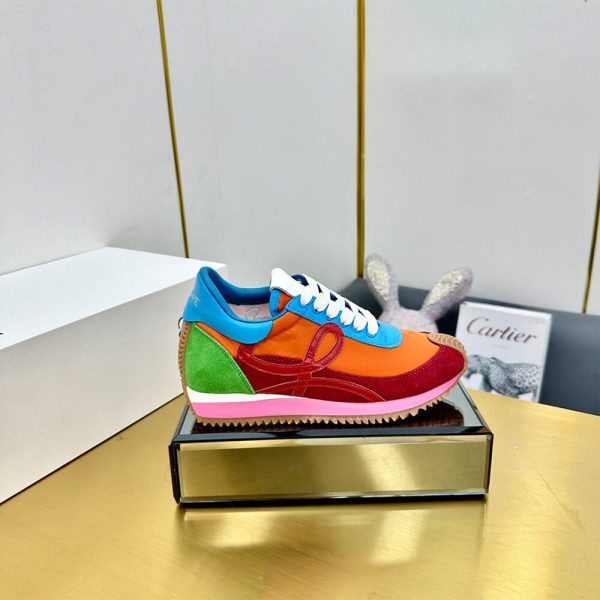 LOEWE Flow Runner in nylon and suede