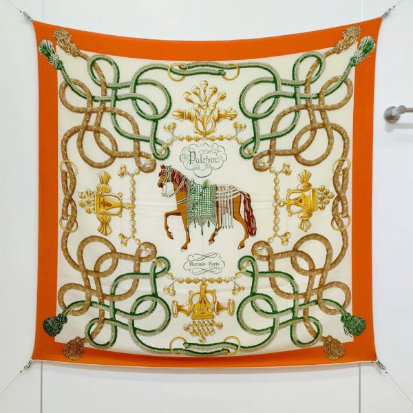 HERMES Palefroi shawl 140