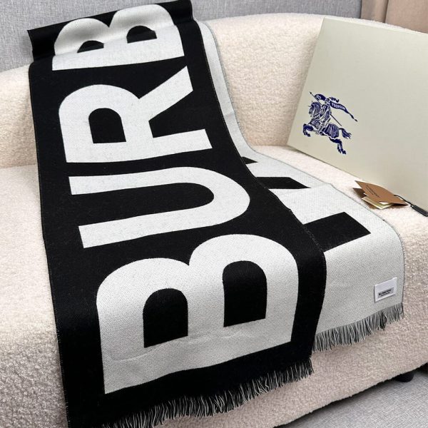 Burberry Check Cashmere Scarf