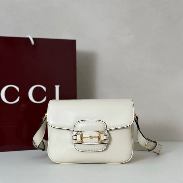 Gucci Horsebit 1955 Aura mini shoulder bag(HIGH-END GRADE)