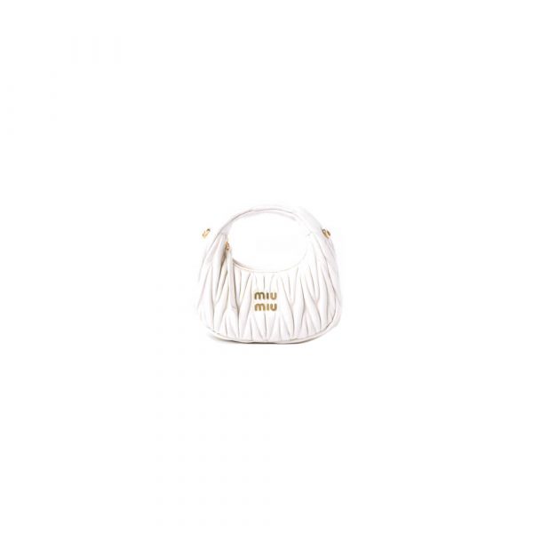 Mini Wander matelasse nappa leather hobo bag(high-end grade)