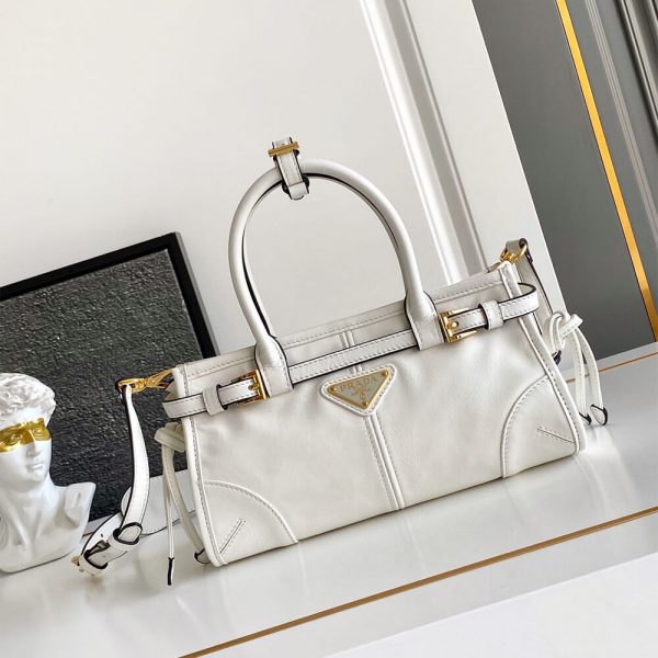 Prada Bonnie leather mini handbag(HIGH-END GRADE)