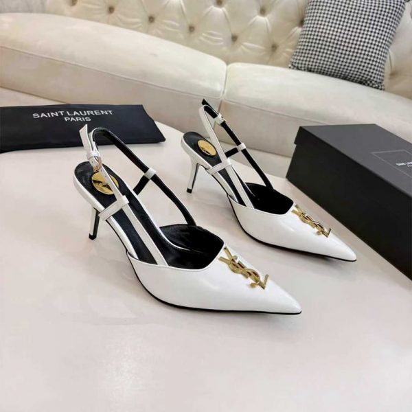YSL slingback pumps