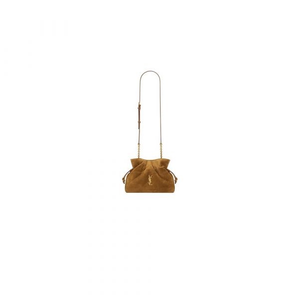 YSL JAMIE shoulder pouch in suede