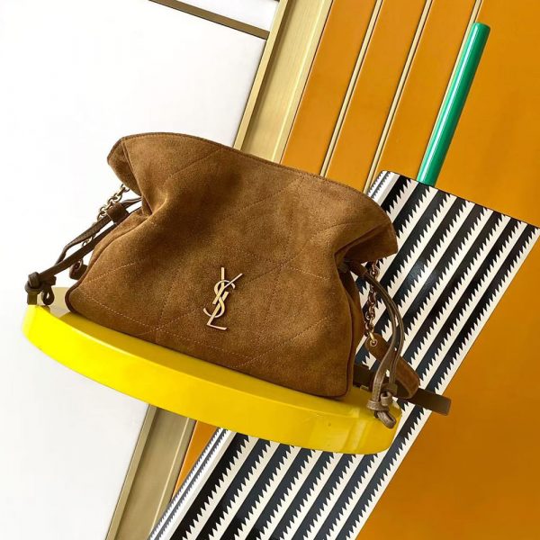 YSL JAMIE shoulder pouch in suede