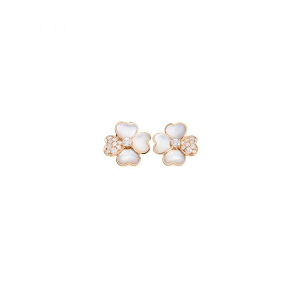 VCA Cosmos Diamond Mother Of Pearl Earrings