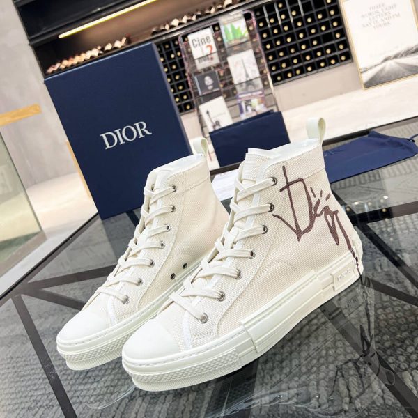 B23 CACTUS JACK DIOR HIGH-TOP SNEAKER