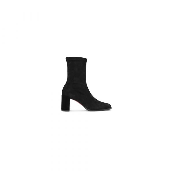 Christian Louboutin Strechadoxa 70 Suede Ankle Boots