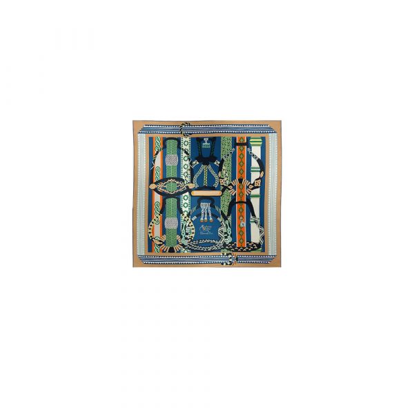 HERMES Stirrup Fantasy Shawl 140
