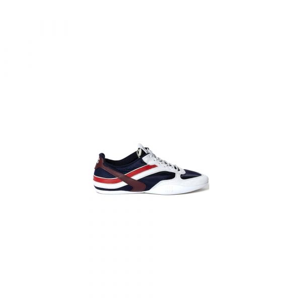 MIUMIU Gymnasium technical fabric and suede sneakers